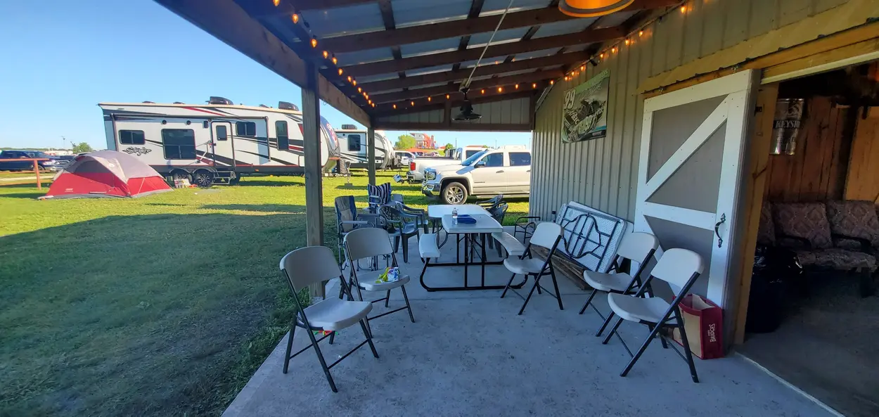 barn patio south view